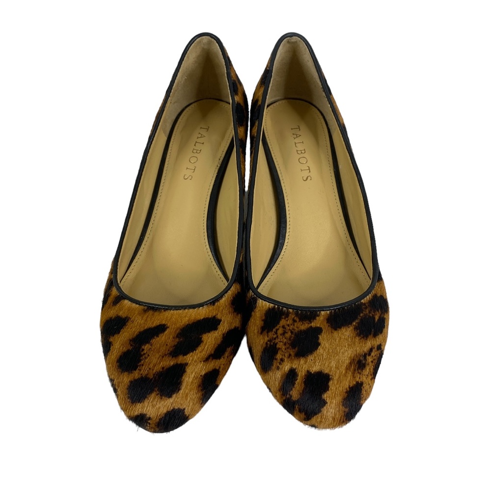 Talbots Calf Hair Leopard Print Pumps Sz. 6.5 - Picture 2 of 13
